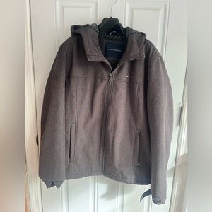 Tommy Hilfiger Men's Heather Gray Warm Jacket